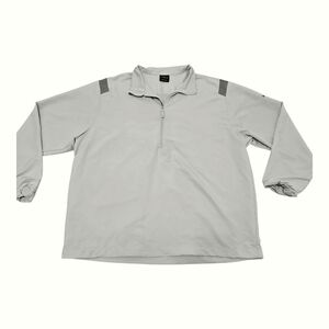 Nike Golf Windbreaker 1/2 Zip Pullover Beige, Men's XL